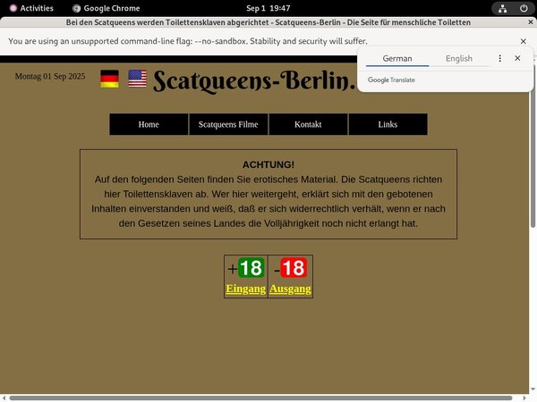 Scatqueensberlin $1 Trial