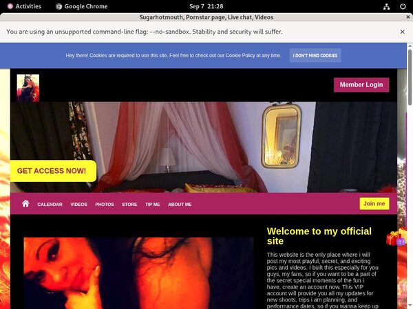 Sugarhotmouth.com With JCB Card