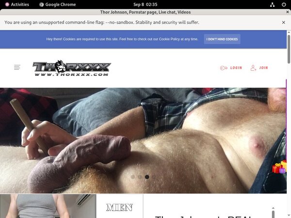 Thorjohnsonxxx.com Special Deal