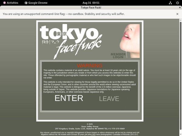 Tokyofacefuck Pro Biller Page