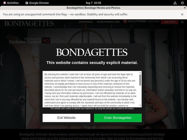 User Bondagettes.com