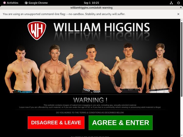Williamhiggins.com Discount Username