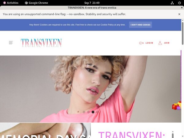 TransVixen Password Details