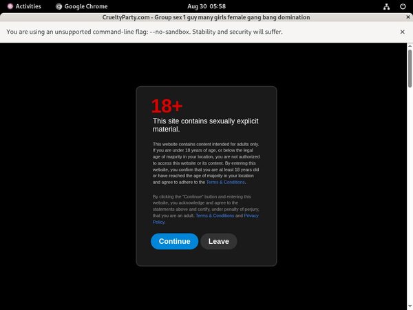 Cruelty Party Free Trial Subscription Cruelty Party Free Trial Subscription