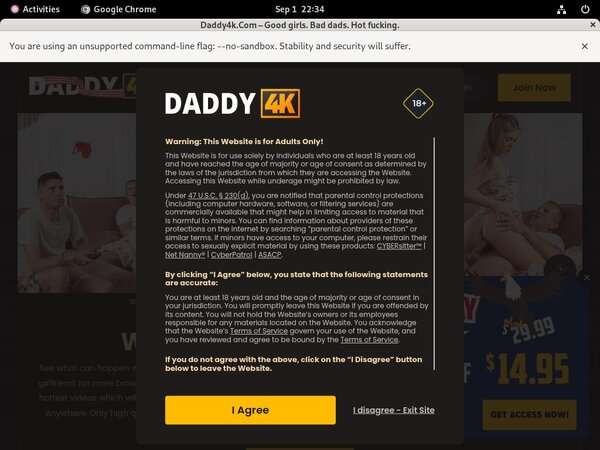 Daddy 4k Discount On Membership