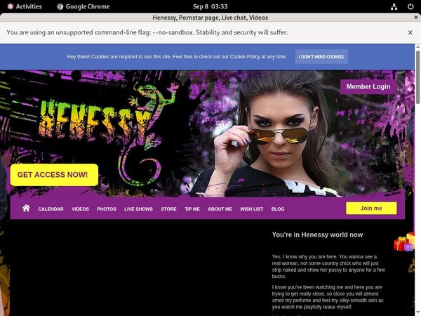 Henessy Join Free